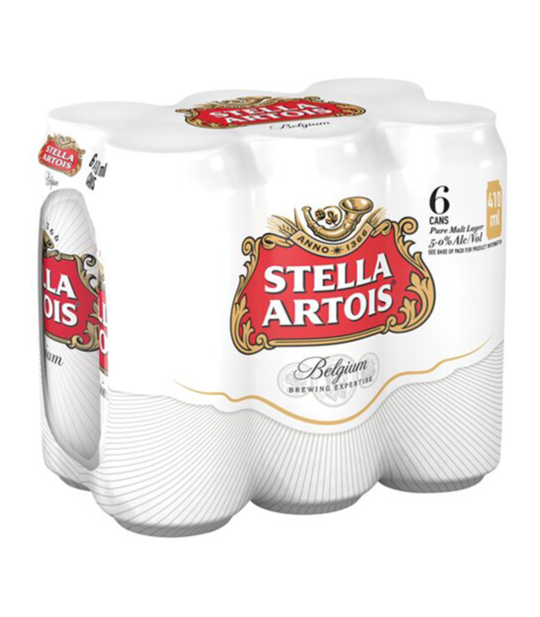 Stella Artois 6-Pack Canned 500ml